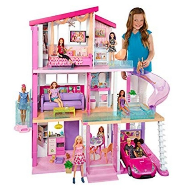 barbie dreamhouse fully furnished