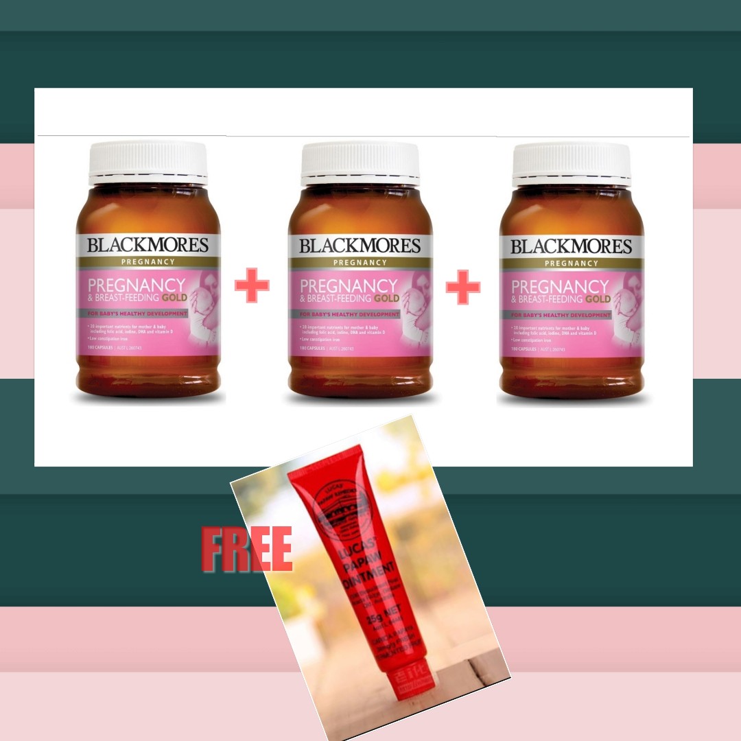 Kebaikan Blackmores Pregnancy And Breastfeeding Formula - Blackmores