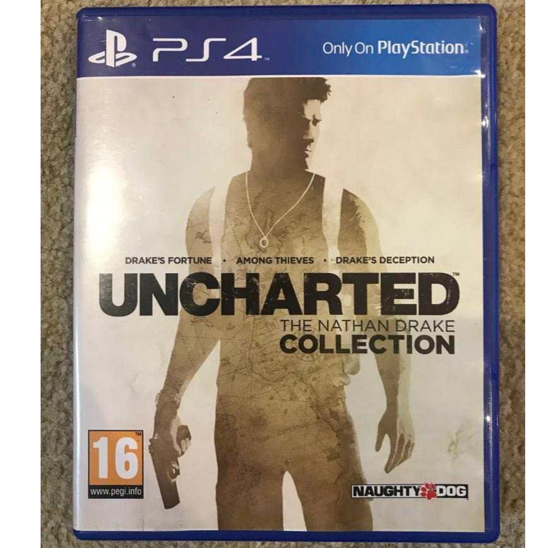 Ps4 Uncharted Nathan Drake Collection Toys Games Video Gaming Video Games On Carousell