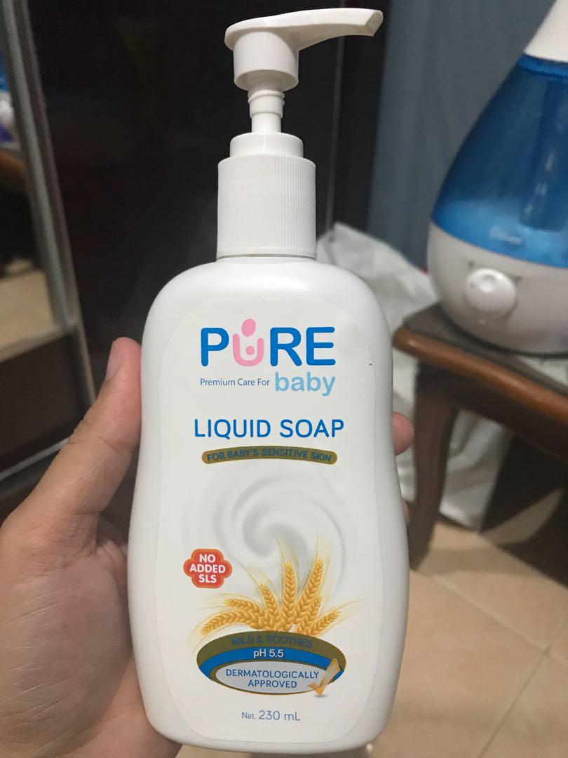 Pure baby liquid sale soap 230ml
