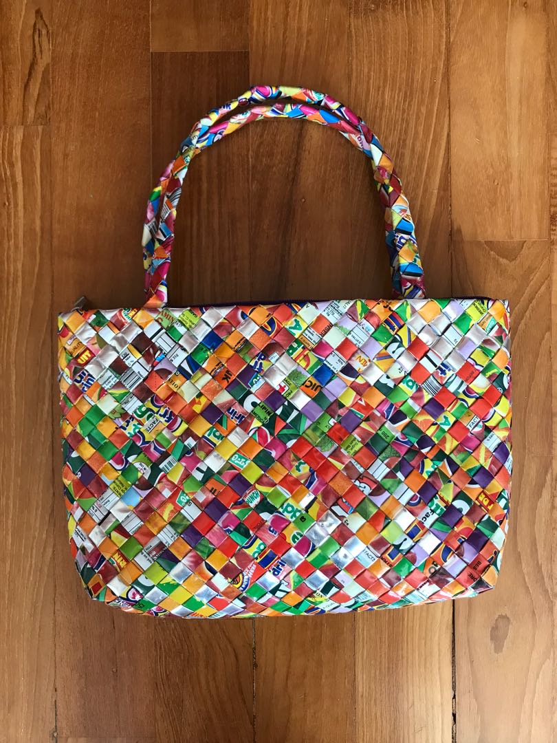 bags made of recycled materials