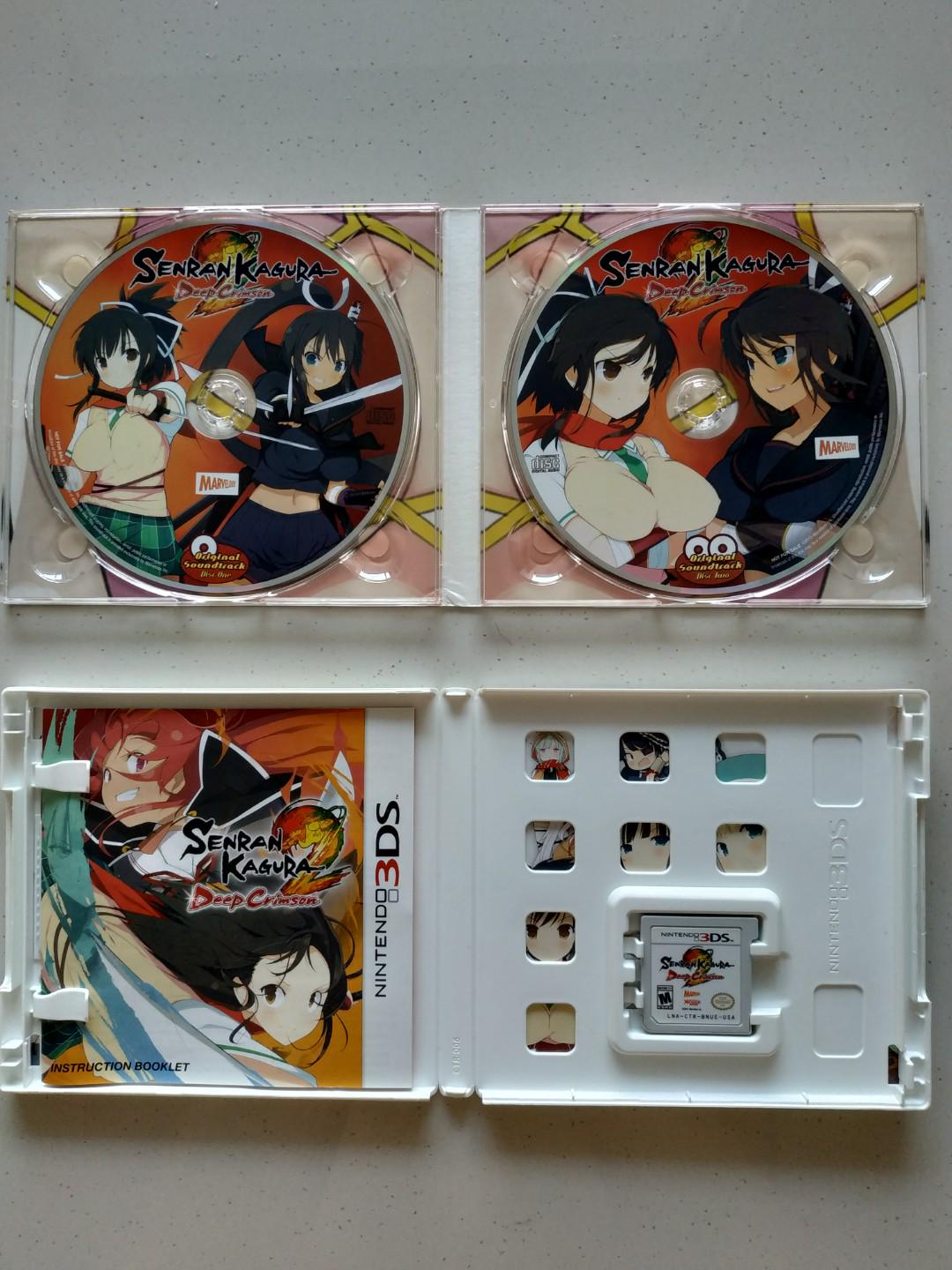 Senran Kagura 2: Deep Crimson - 'Double D' - Nintendo 3DS, Video Gaming ...