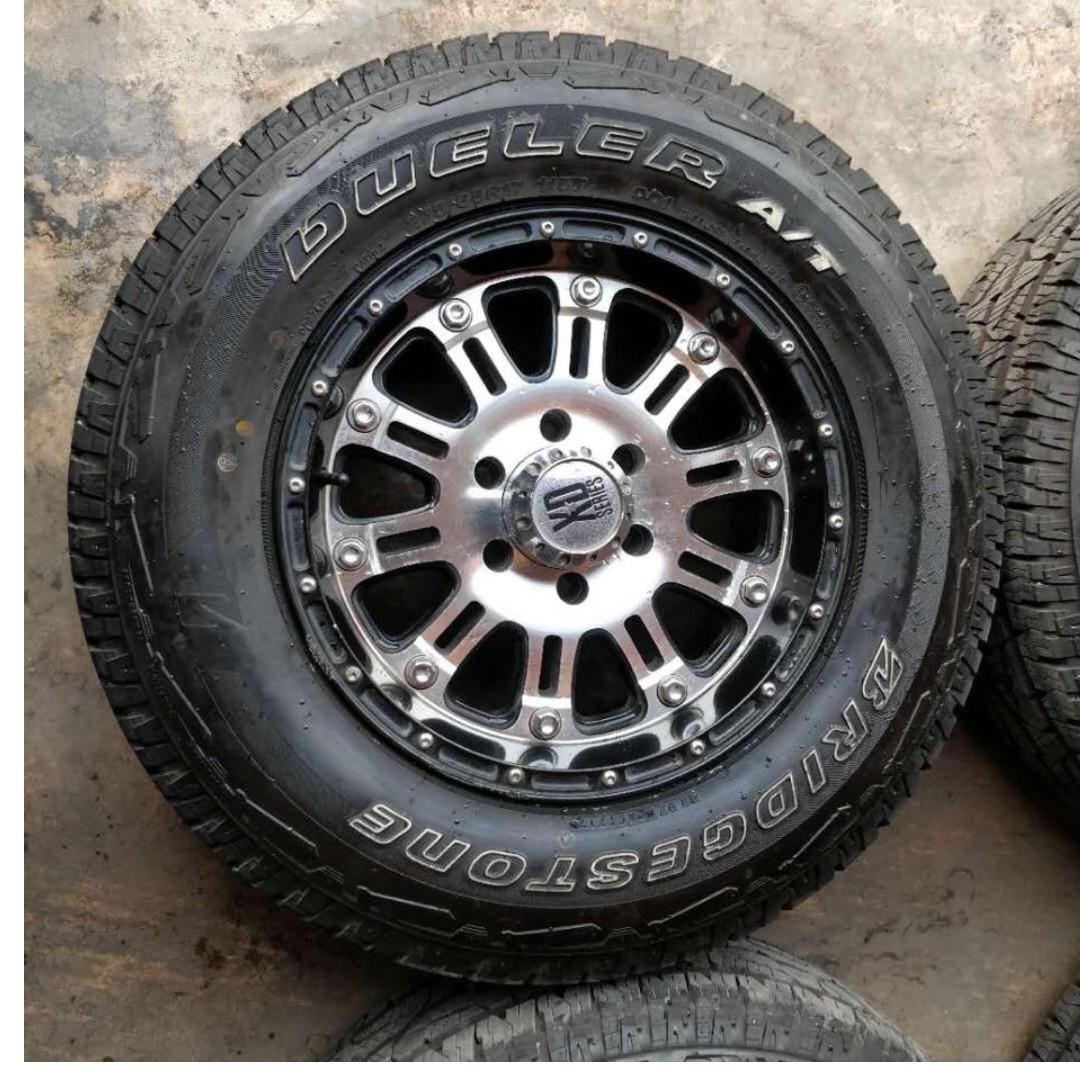 SPORT RIM 4X4 17inch BRIDGESTONE TYRE HILUX DMAX, Auto Accessories on ...