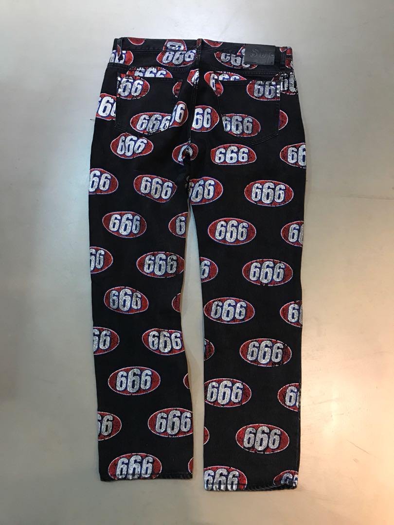 Supreme 666 jeans 2025