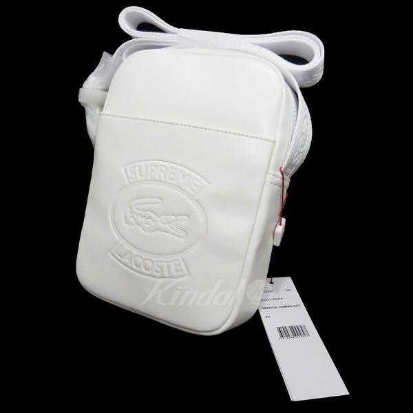 supreme x lacoste messenger bag