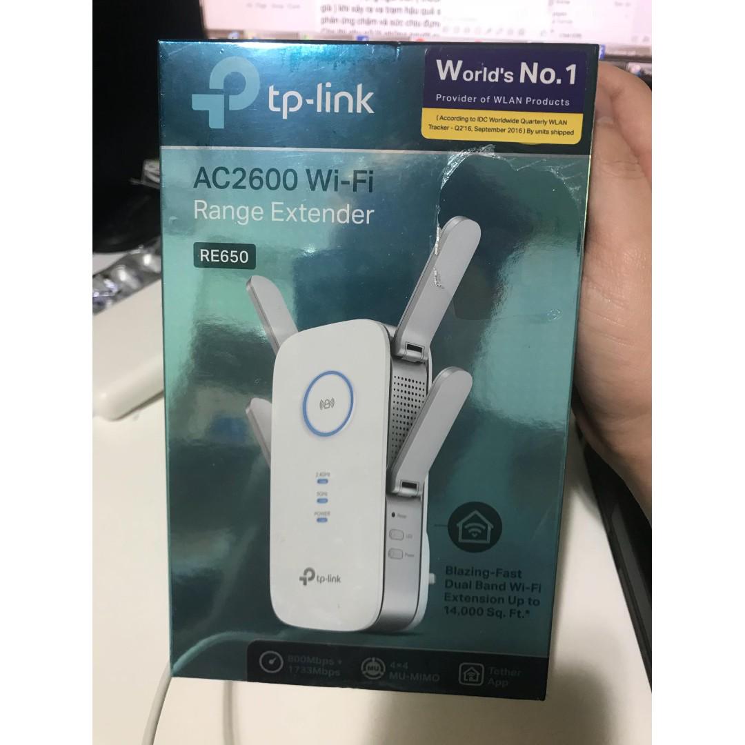 Tp Link Ac2600 Wi Fi Range Extender Re650 Electronics Others On Carousell