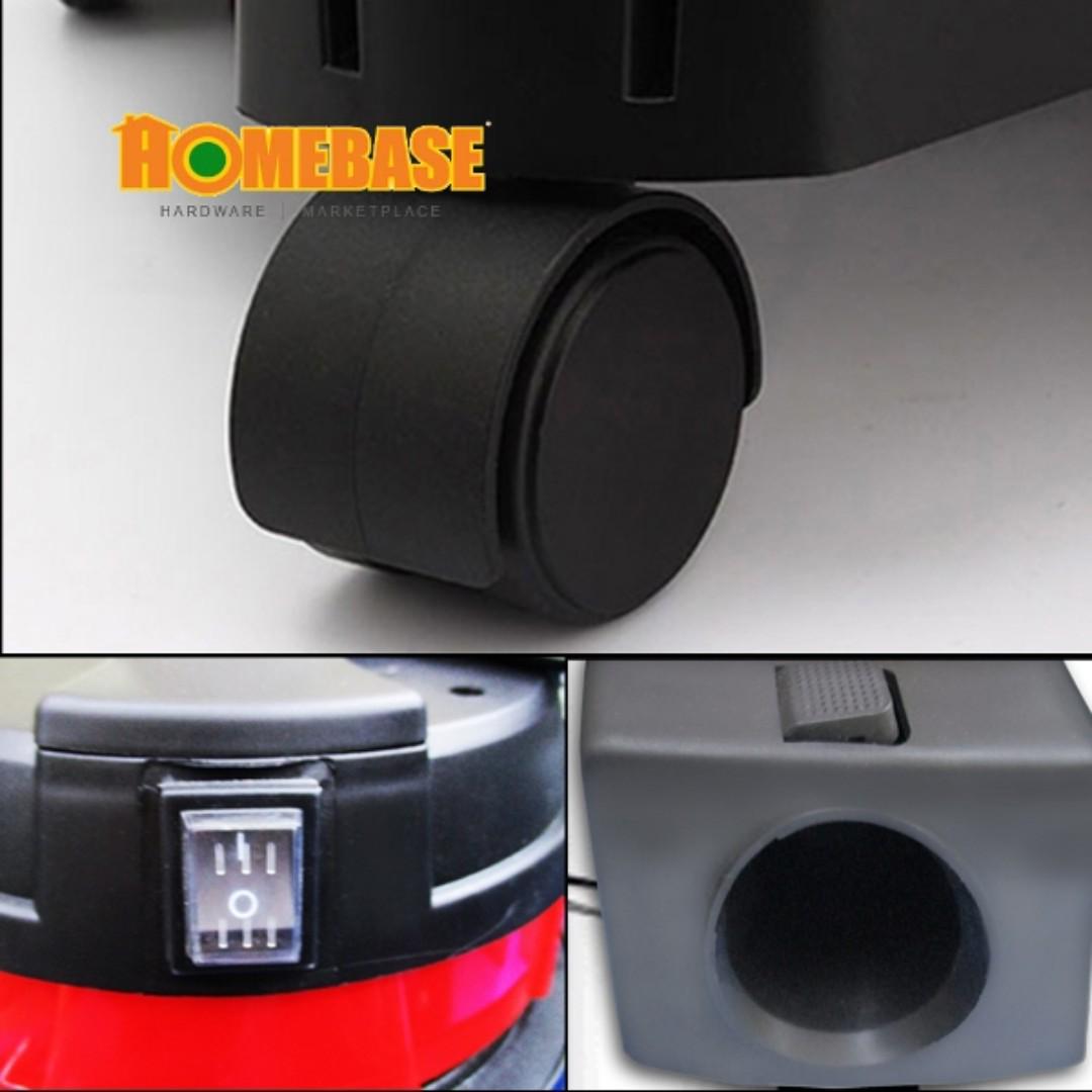 Turbo Series heavy duty dry & wet all purpose electric vacuum cleaner asf20g, Furniture & Home