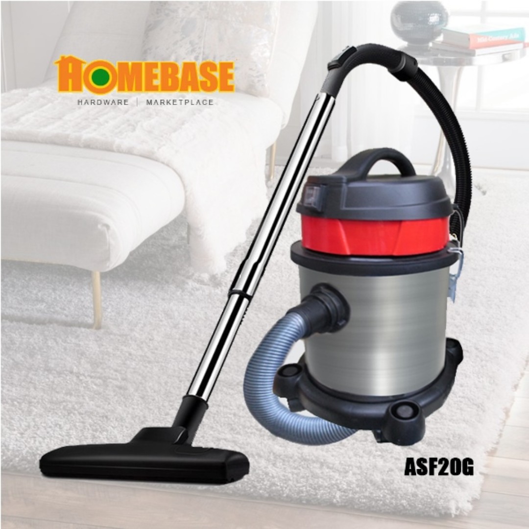 Turbo Series heavy duty dry & wet all purpose electric vacuum cleaner asf20g, Furniture & Home