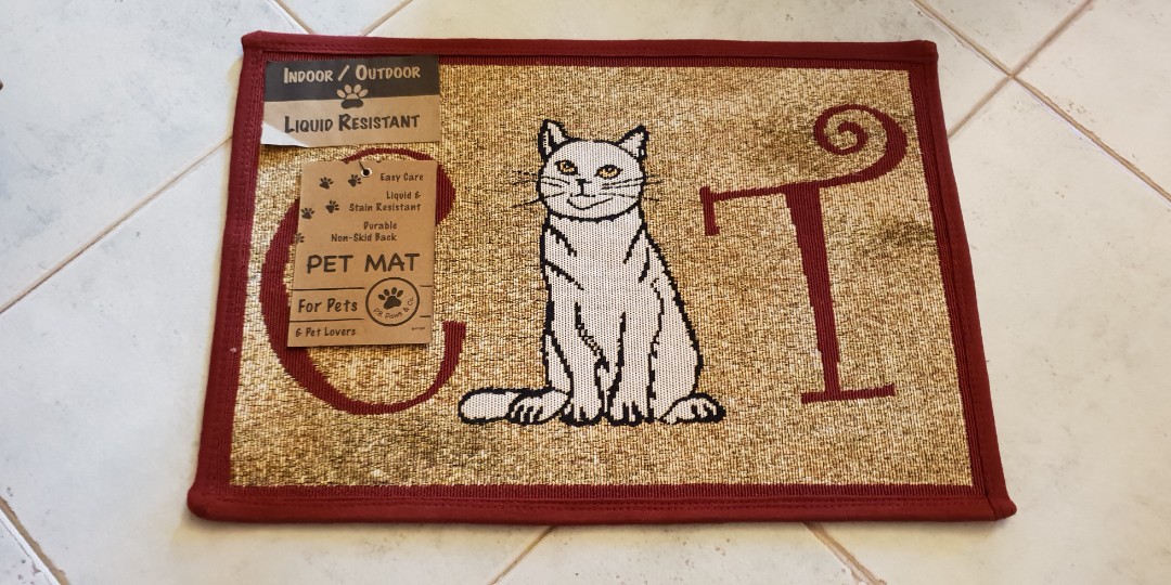 Us Imported Mat Can Be Used As Floor Mat Or For Cat To Sit Lay On