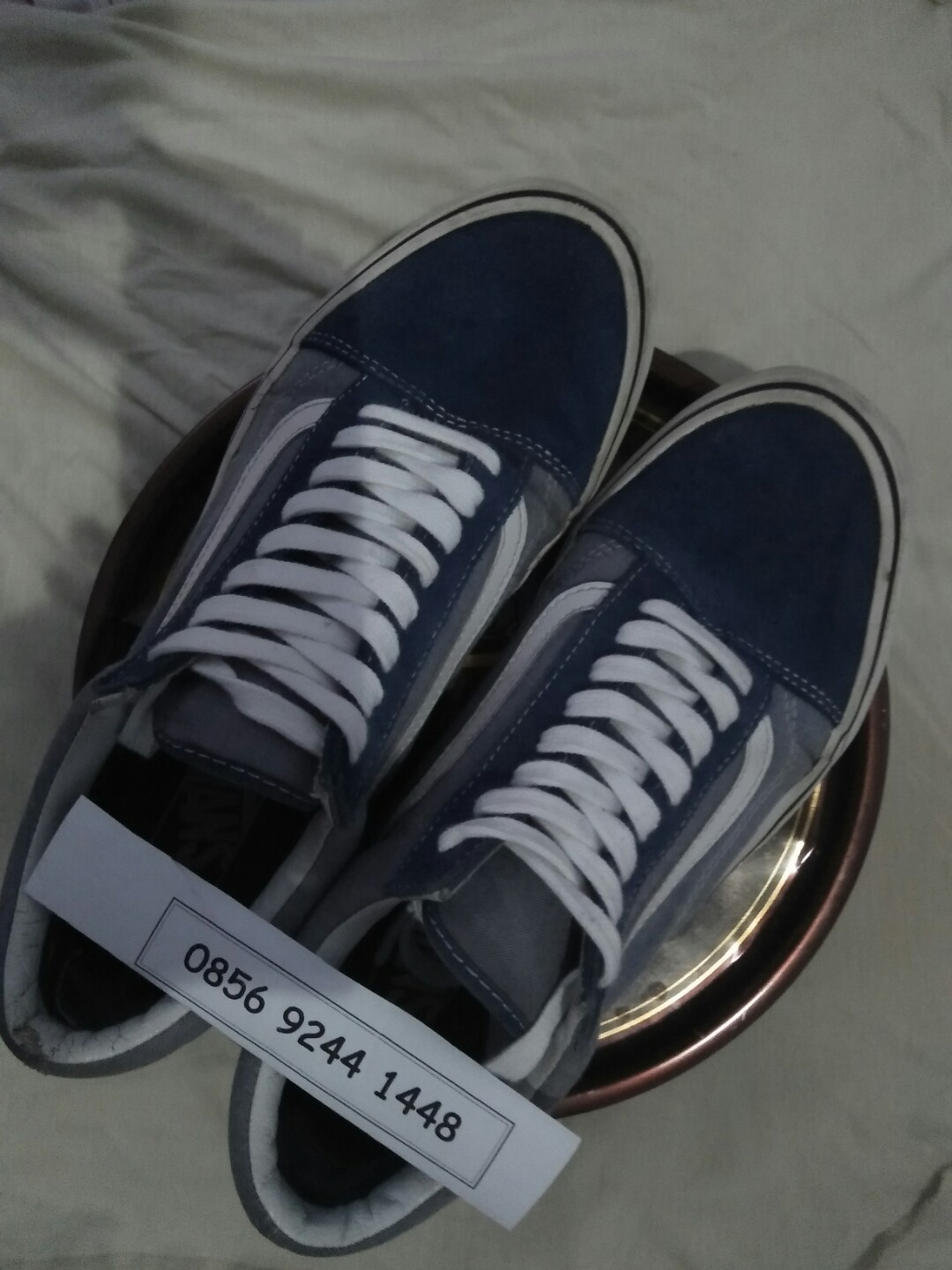 vans two tone denim