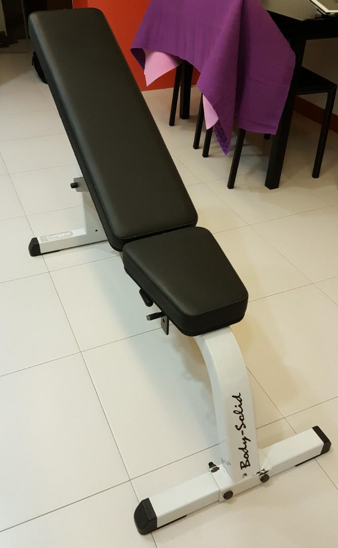 Workout Bench Sports Weights Gym Equipment On Carousell