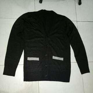 Knitted Black Cardigan