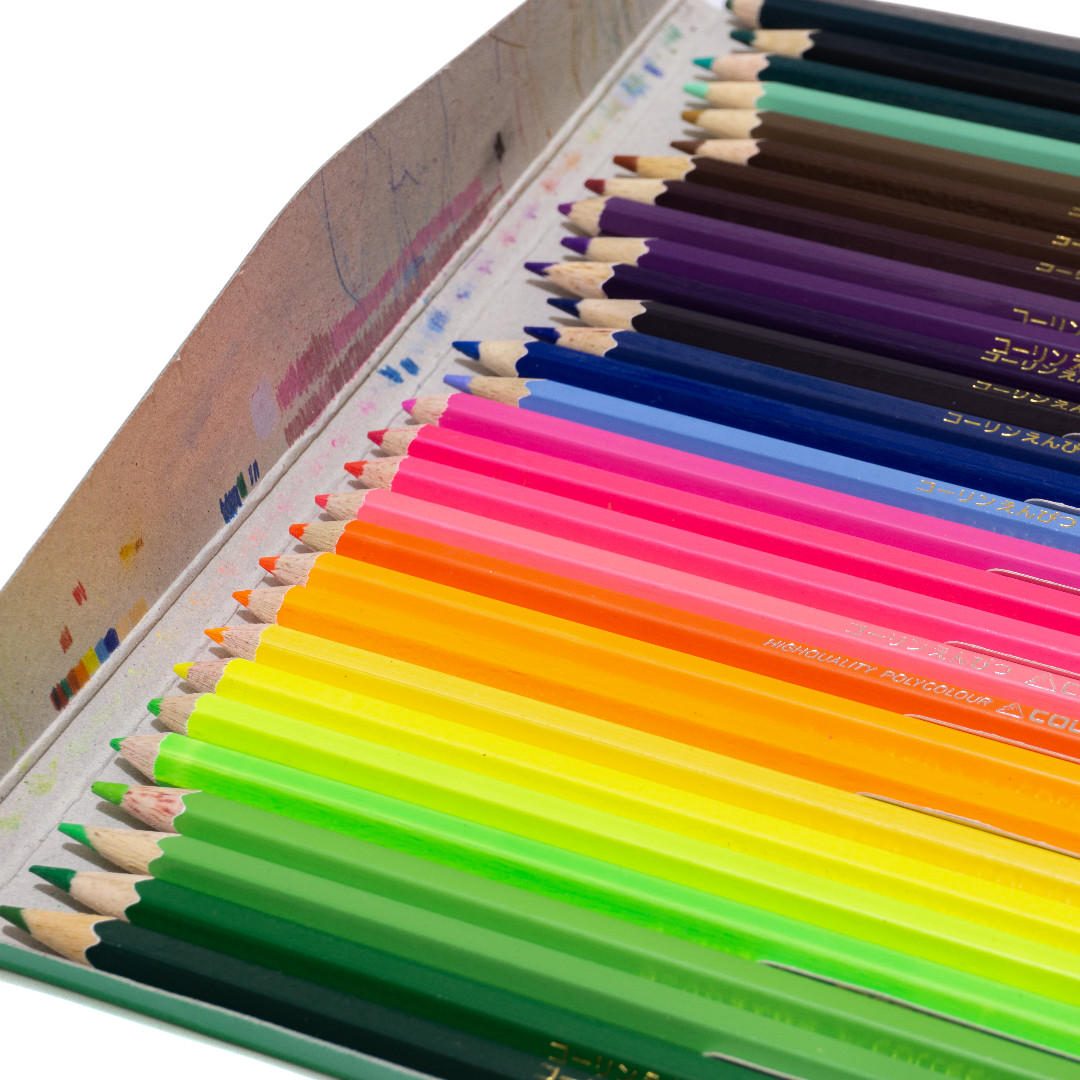 [60 COLORS] Colleen NEON Colored Pencils, Hobbies & Toys, Stationary