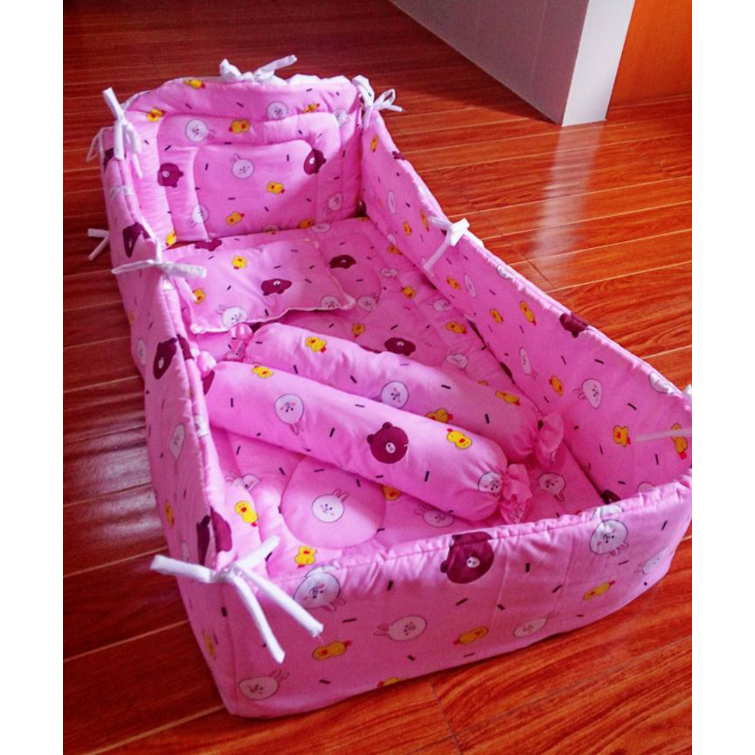 6 In 1 Baby Crib Comforter Set Babies Kids Cots Cribs On Carousell