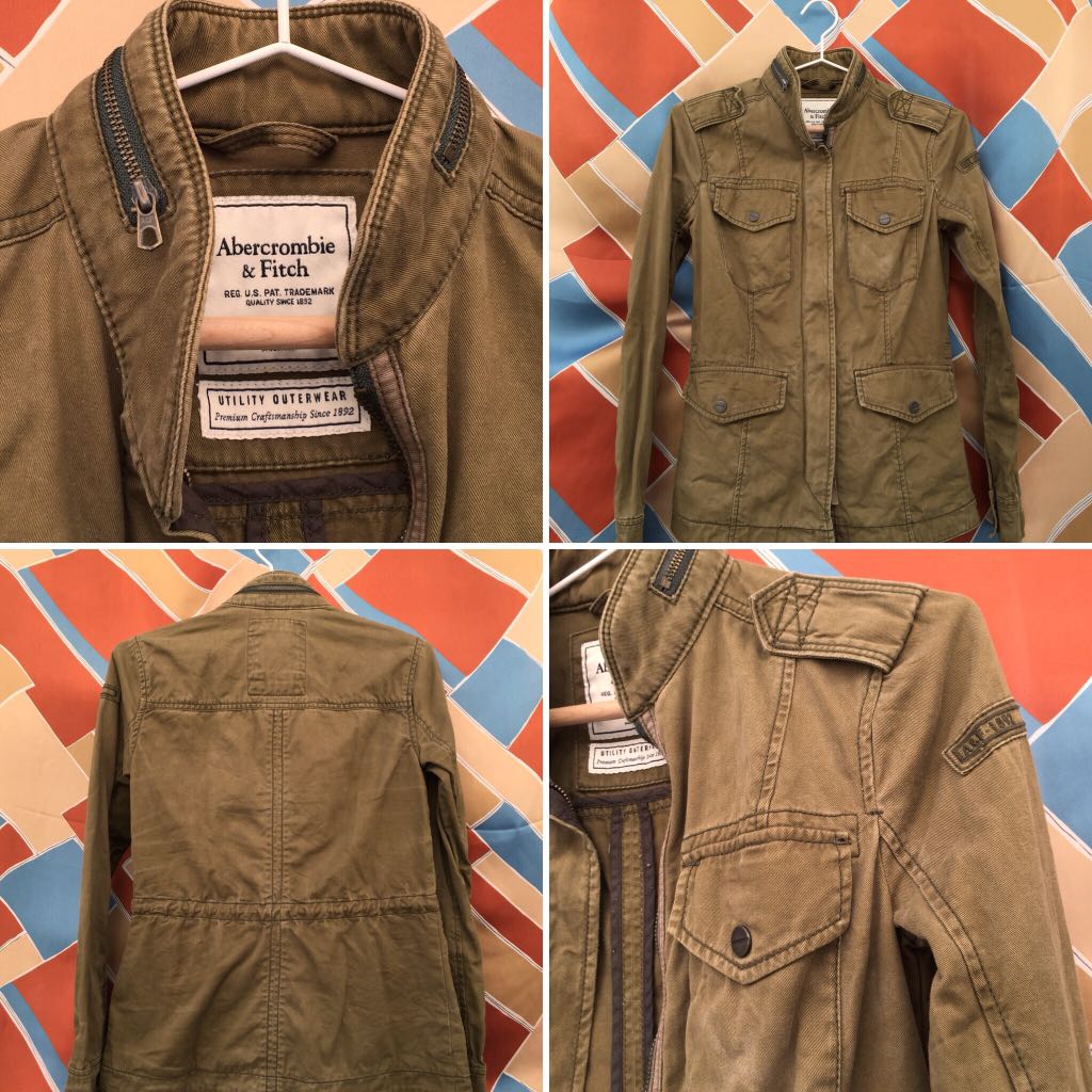 abercrombie and fitch utility jacket