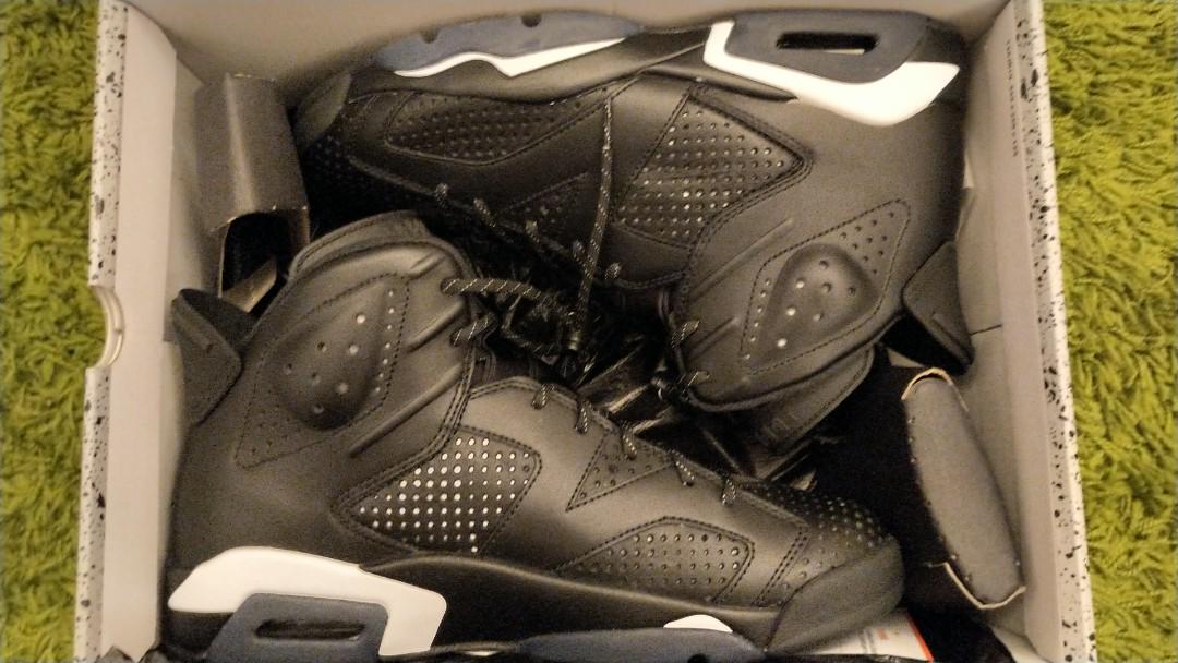 Air Jordan 6 retro black cat NEW AJ6 US9.5 Carousell
