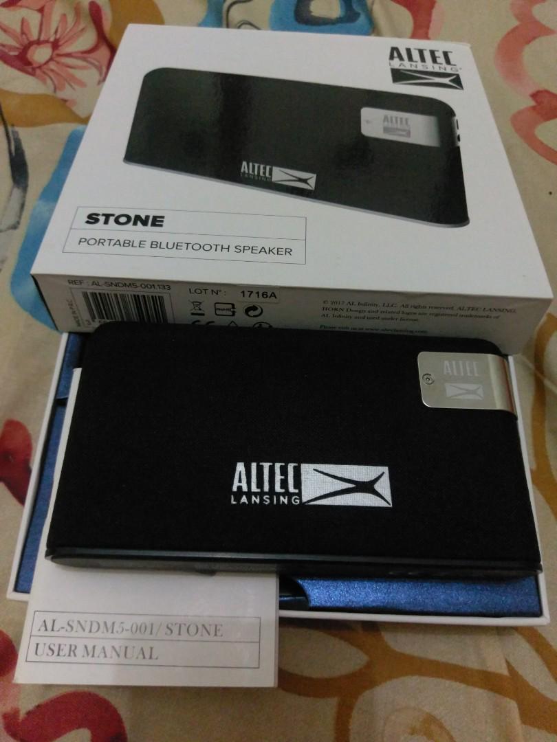 altec lansing stone