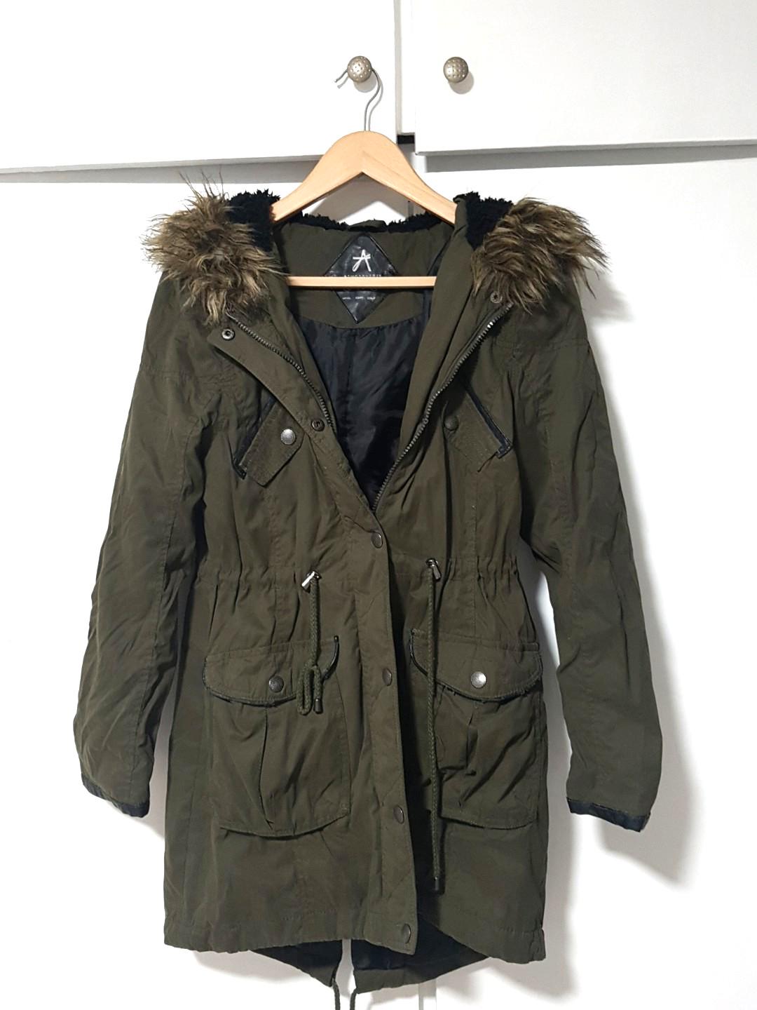 Green jacket primark Clearance