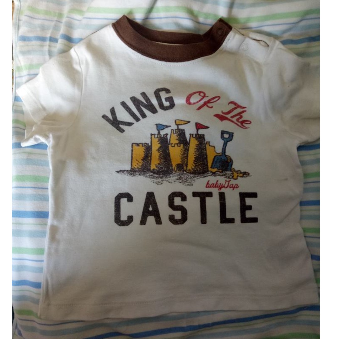 white cotton baby clothes