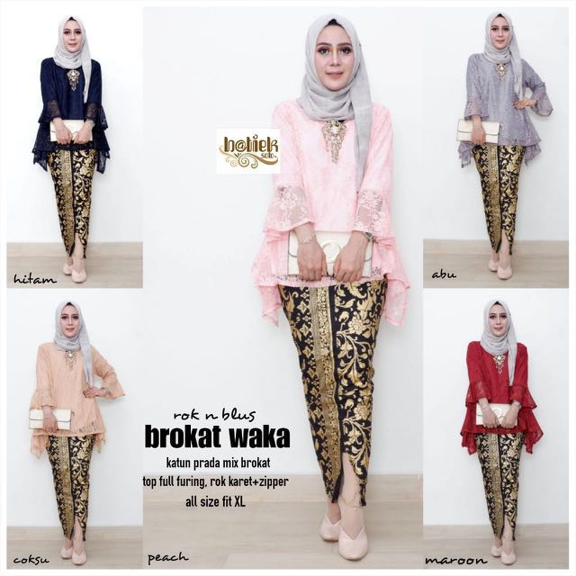 Baju Kebaya Lace Women S Fashion Muslimah Fashion On Carousell