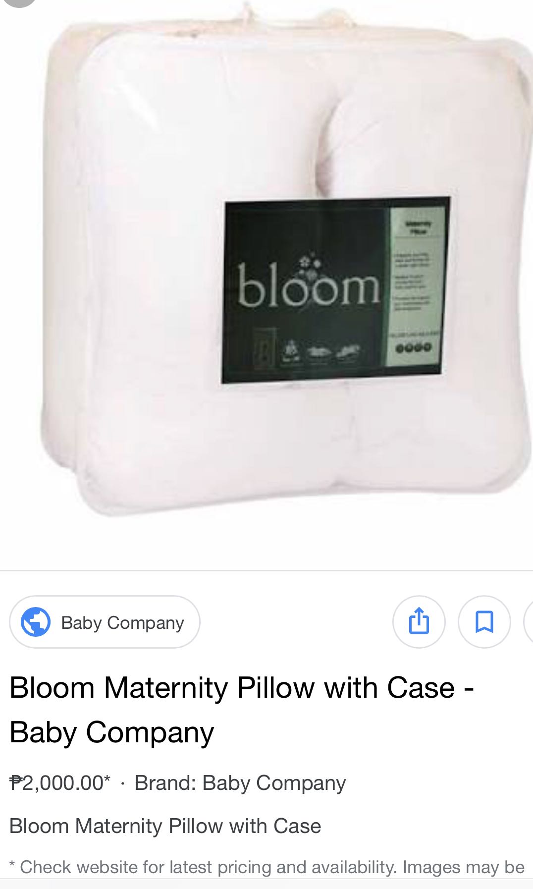 maternity breastfeeding pillow