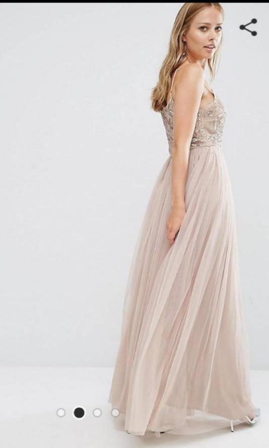 maya cami strap maxi dress