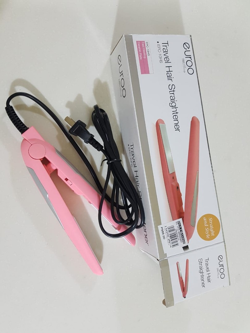 Euroo hair straightener clearance