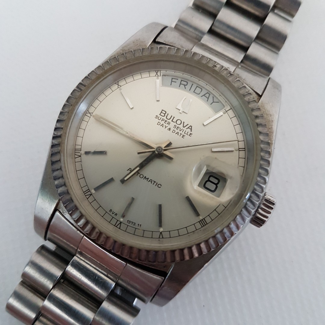 Bulova Super Seville Day Date Automatic 