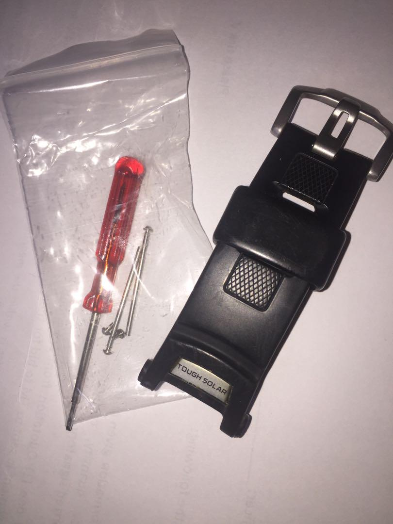 Casio Protrek PRG 130 rubber strap or band Men s Fashion Watches