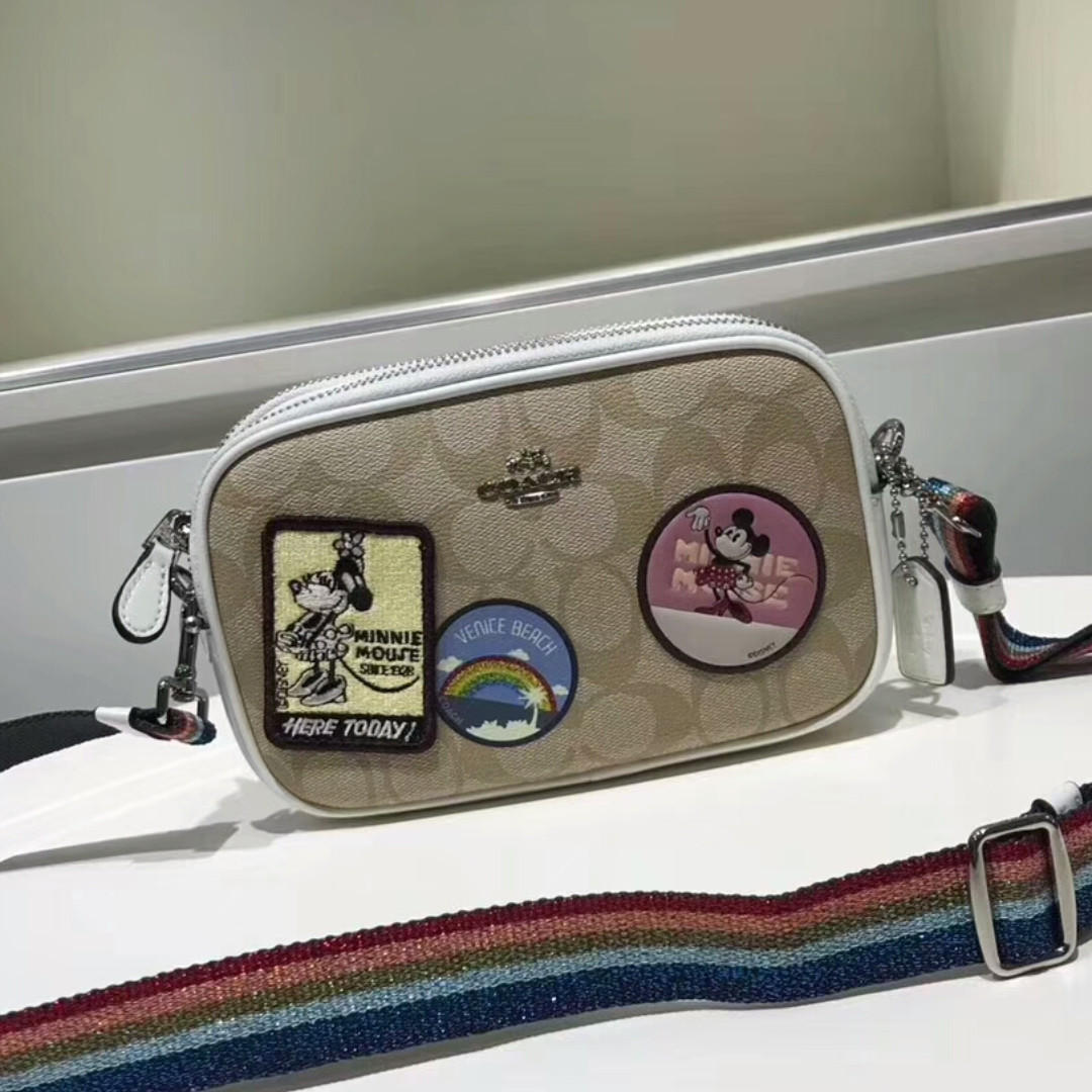 coach disney camera bag