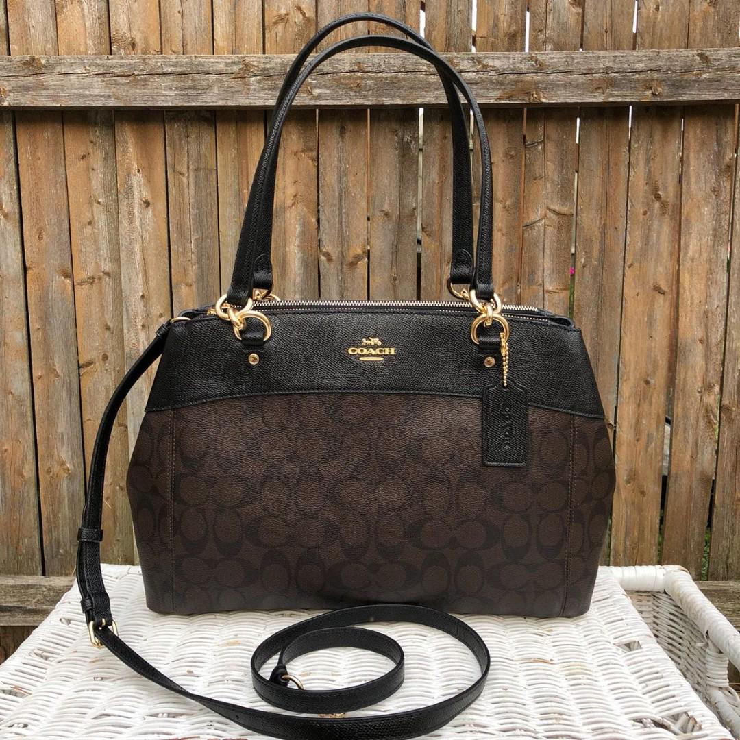 coach large brooke carryall