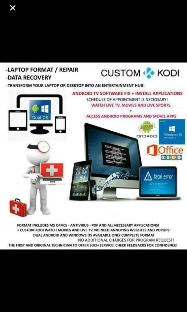 Computer Repair Fix Services Lifestyle Services Electronics Gadget Repairs On Carousell