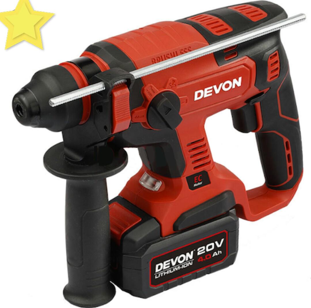 DEVON 20V Cordless Hammer drill (4.0Ah), Everything Else on Carousell