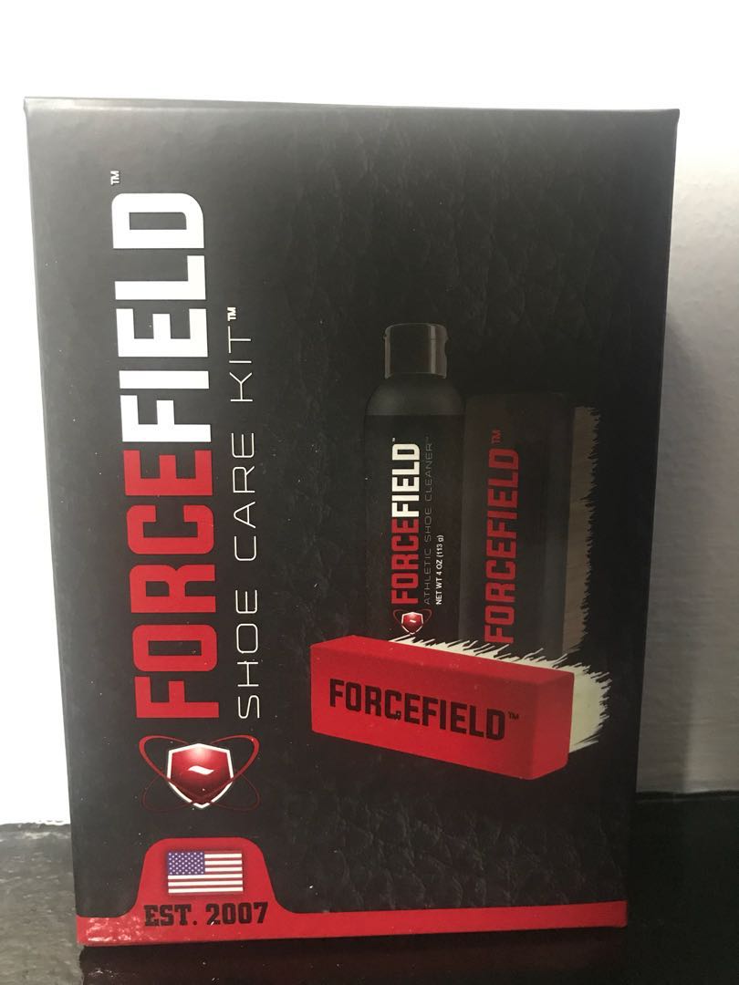forcefield athletic shoe cleaner