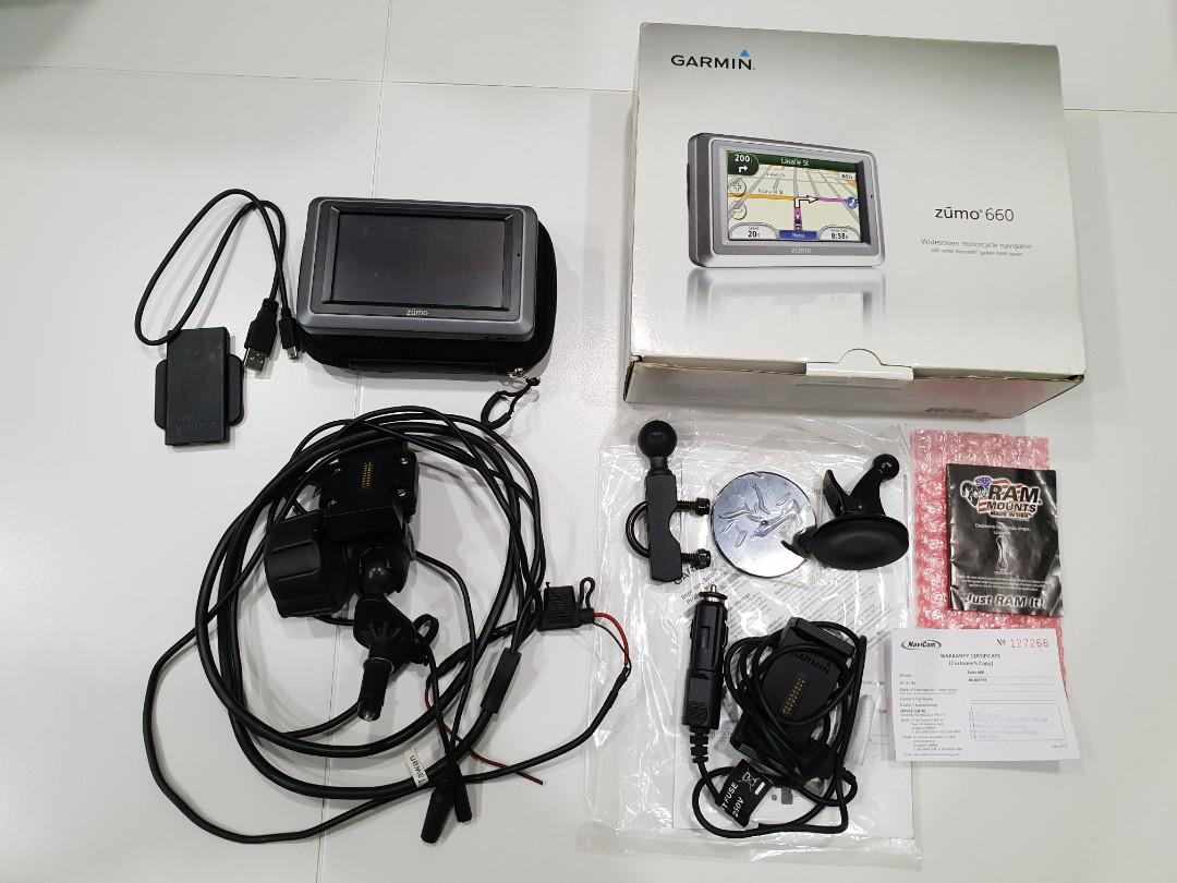 Garmin motorcycle navigator, Motorcycles, Motorcycle Accessories on Carousell