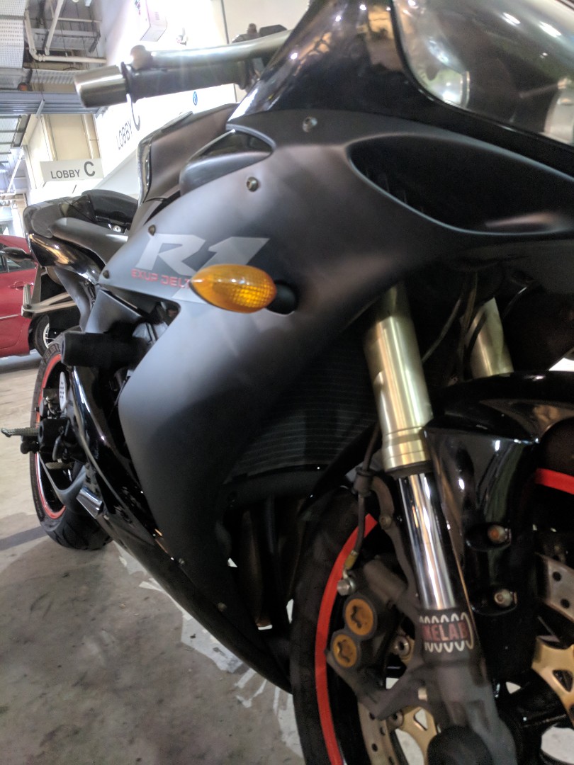 Matte Black Spray Paint Motorcycle Matte