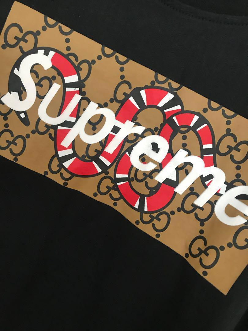 Gucci collab with supreme outlet