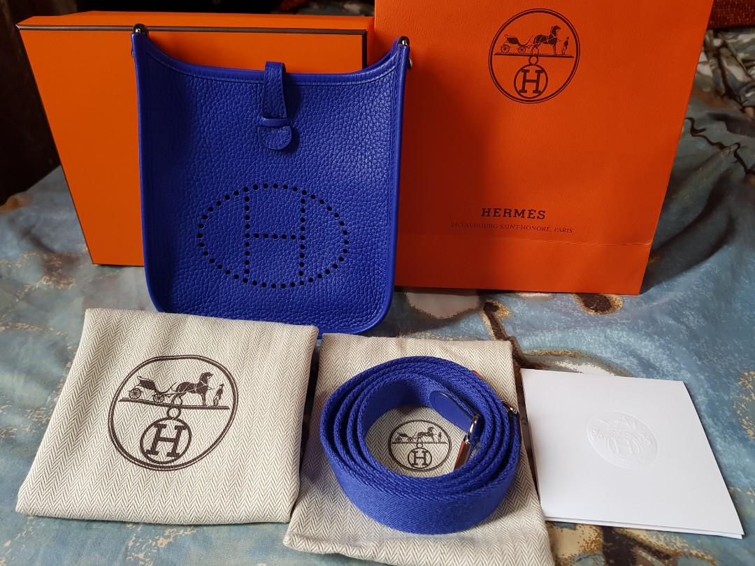 Hermes Mini Evelyn, Luxury, Bags & Wallets on Carousell