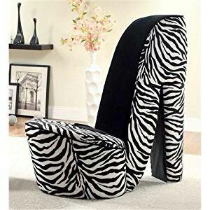 High heel chair shoe shop