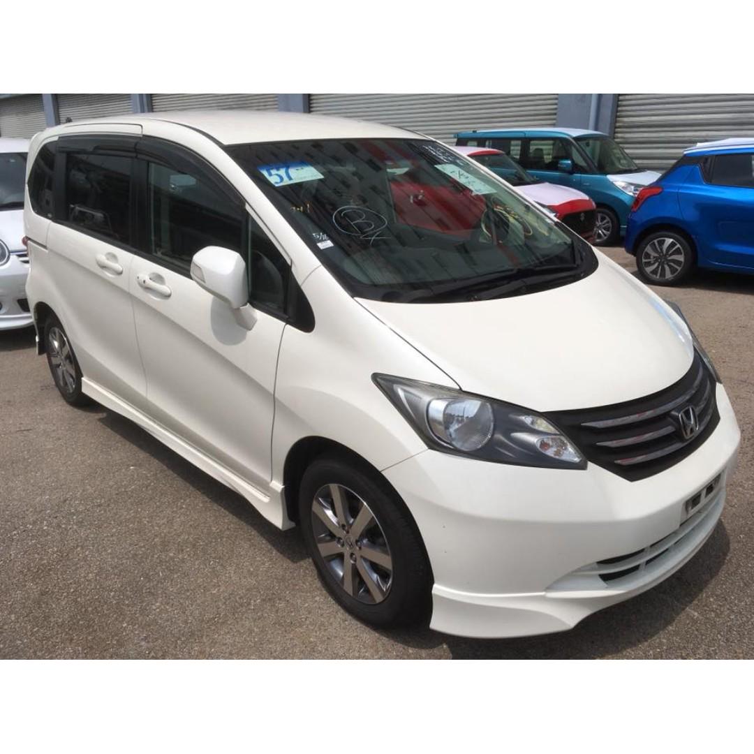 Honda Freed 白色09年包圍尾翼合金鈴七座keyless 雙電門 價錢面議 車 車輛放售 Carousell