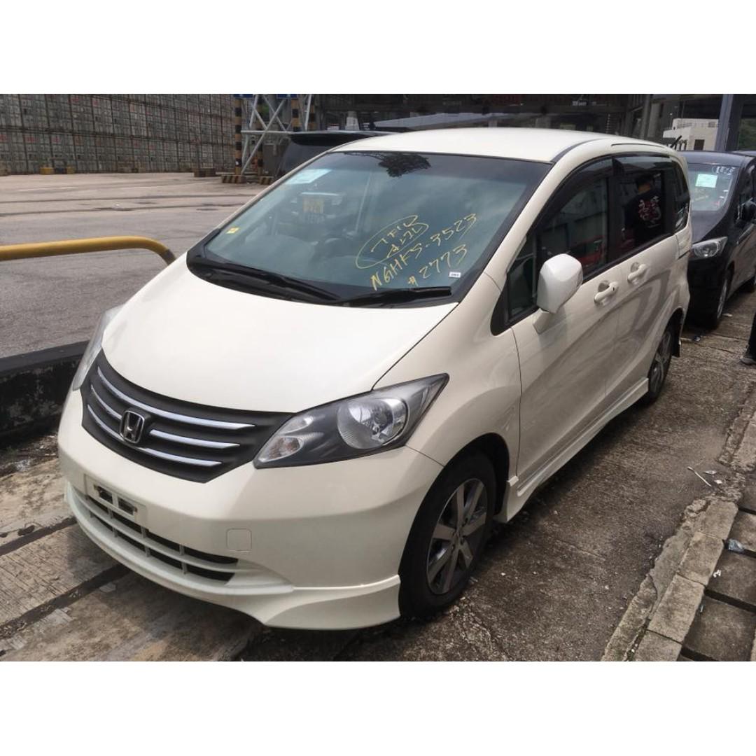 Honda Freed 白色10年包圍尾翼合金鈴八座keyless 單電門 價錢面議 車 車輛放售 Carousell