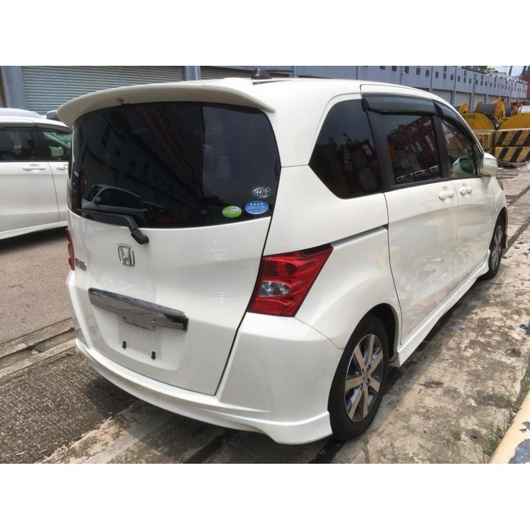 Honda Freed 白色10年包圍尾翼合金鈴八座keyless 單電門 價錢面議 車 車輛放售 Carousell
