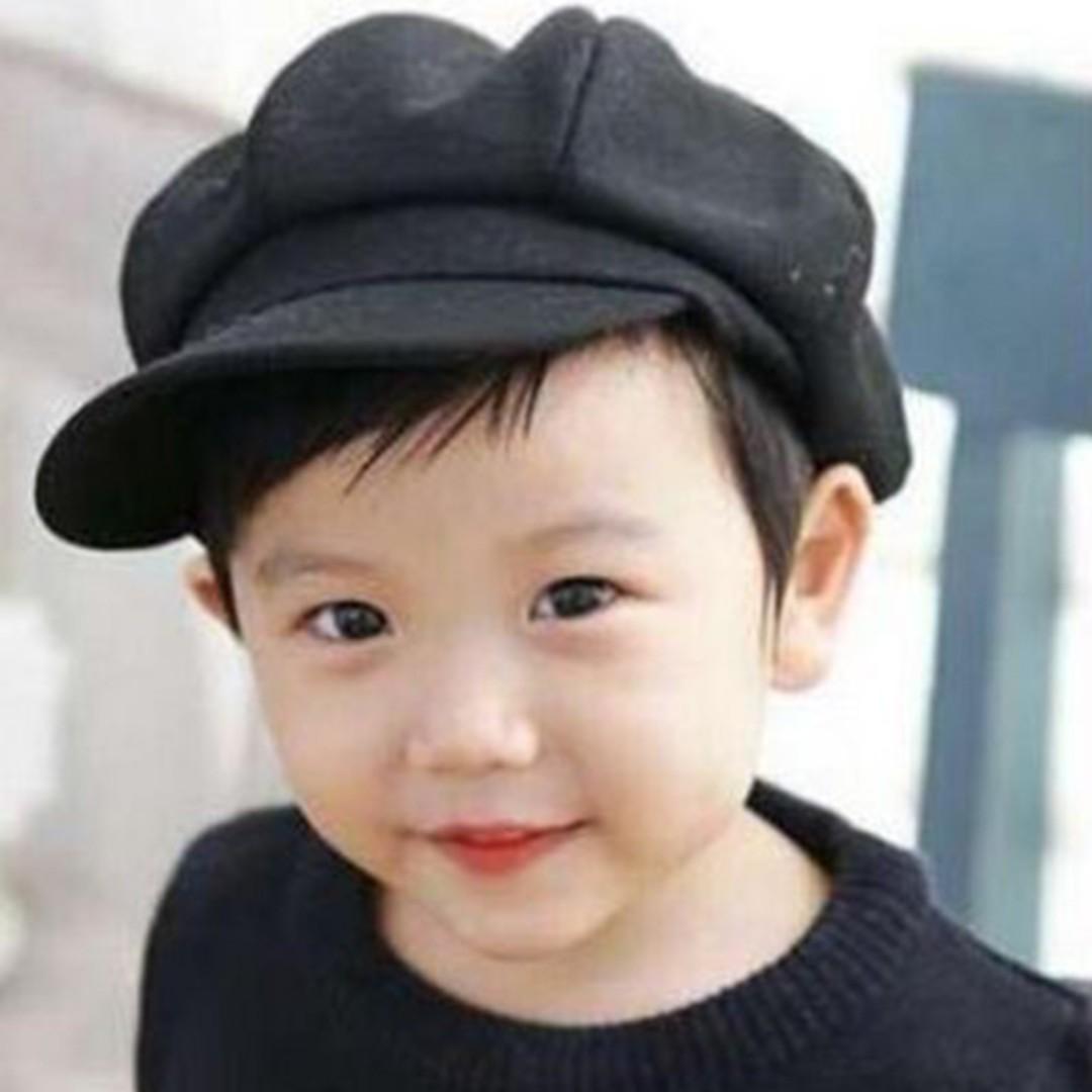 Black cap for baby boy clearance