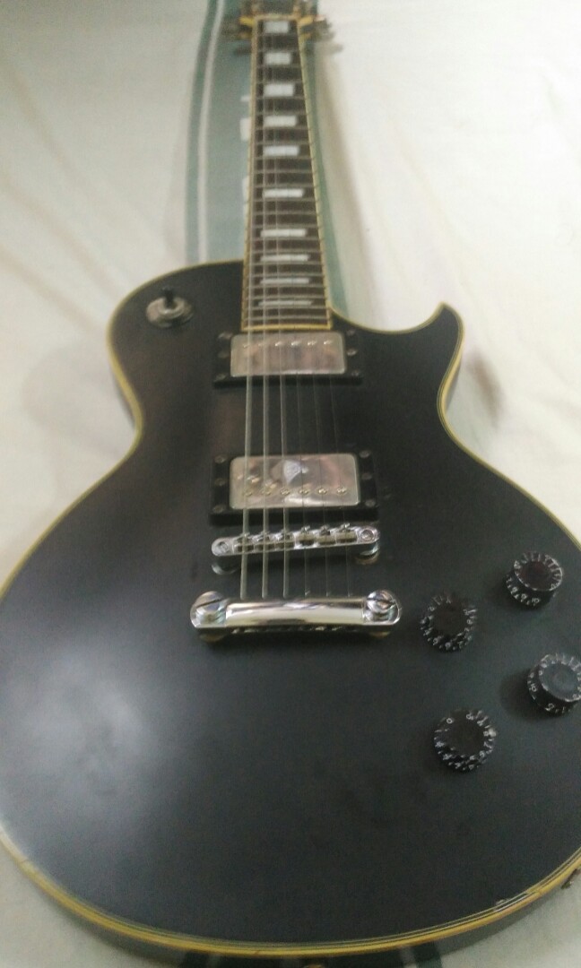 Jual Gitar Gibson Les Paul Black Beauty Custom Usa Thn 2002 Atma2018 Musik Media Alat Di Carousell