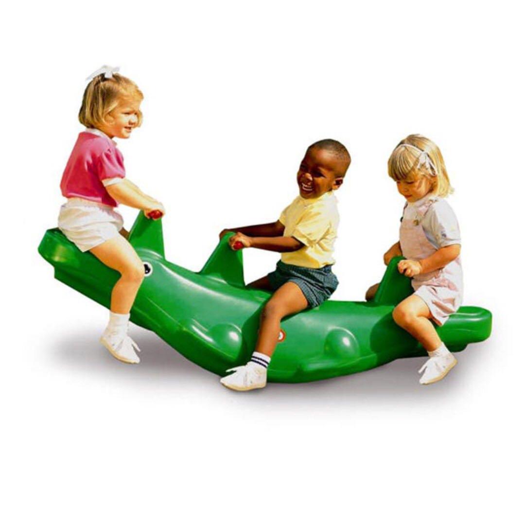 little tikes alligator teeter totter