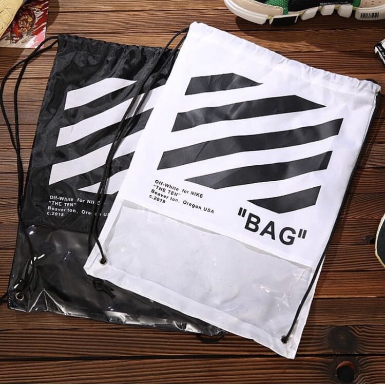 Off white sale string bag