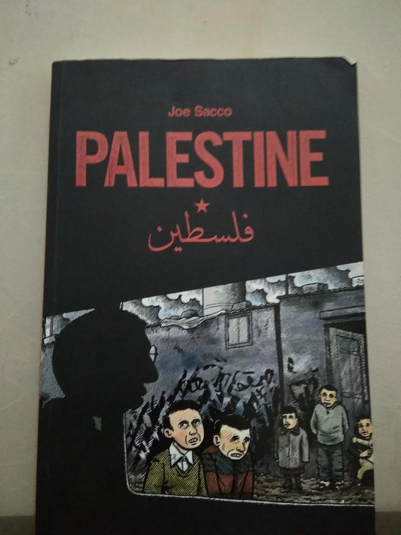 Palestine Joe Sacco Graphic Novel Books Stationery Books On