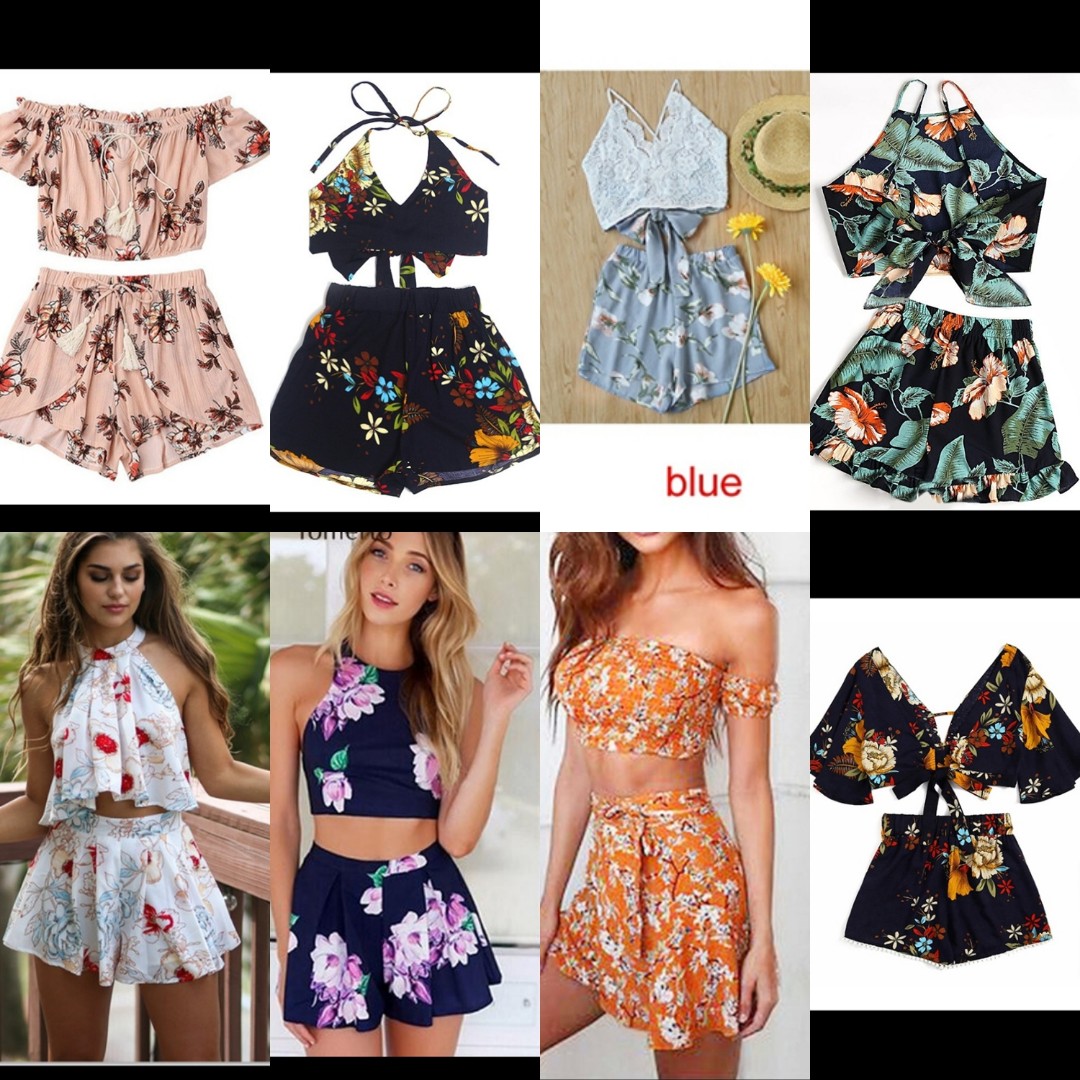 shorts romper with long skirt