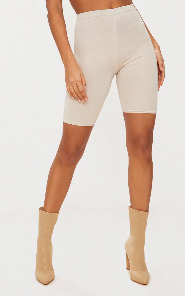 Prettylittlething biker shorts top