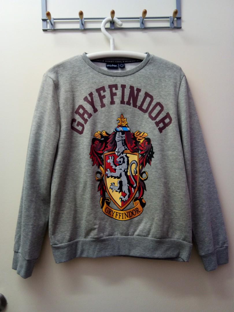 Harry Potter Women's Jumper Gryffindor Primark Sweater Ladies 